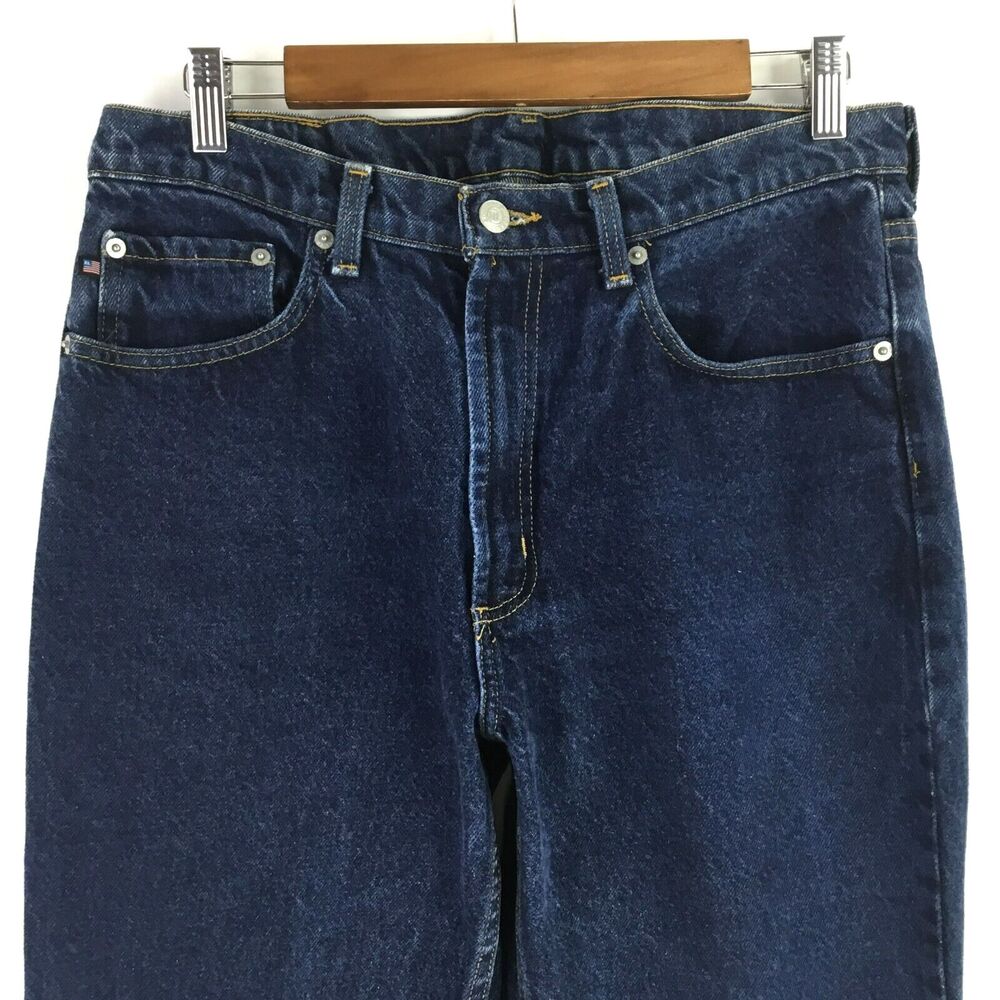 Ralph Lauren Polo Jeans Co Women's Size 14X31 Bootcut Denim Jeans Pants Blue - Picture 2 of 12